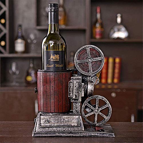 Soporte para botellas estilo medieval vintage de resina miniatura 3