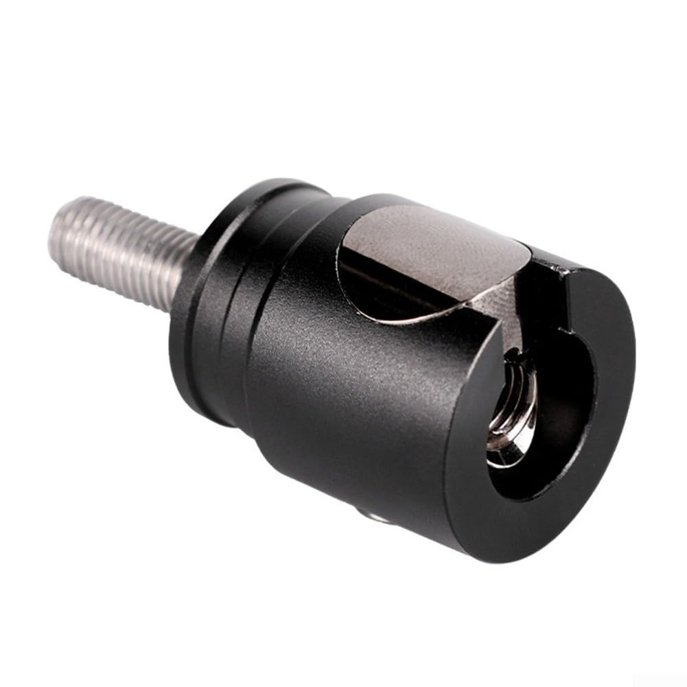 DAZZLEEX Adaptateur d'amortisseur - Stabilisateur de tir à l'arc - Déconnexion rapide - Adaptateur de tige d'équilibre - Équipement de tir à l'arc composé (A)