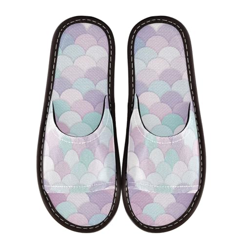 GuoChe Bathroom Sandal Indoor and Outdoor Breathable Cute Slip on Open Toe Home Shoes for Travel, Hotel,3