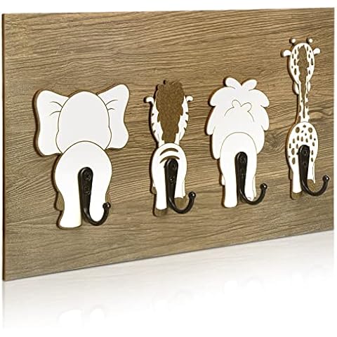 Yookeer Animal Wall Hooks for Nursery Decor Cover