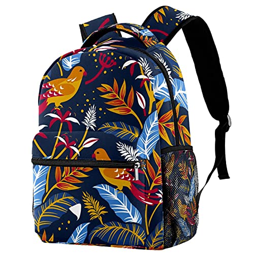 Sac à dos voyage oiseaux colorés pour ranger facilement les affaires de rechange des enfants