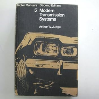 Hardcover Modern transmission systems (Motor manuals) Book