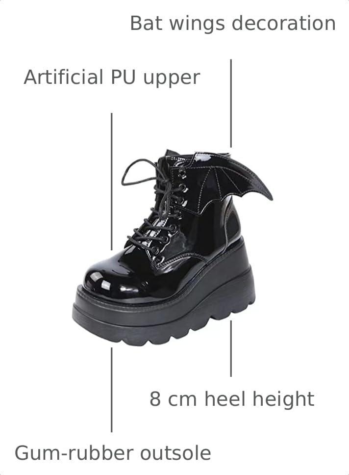 Image of Ulalaza Women Mary Jane Dress Pumps Lolita Shoes Cute Platform Gothic Double Ankle Strap Round Toe Chunky Heel Uniform Pumps Shoes Perfect for School Party Business Work Dance Date Night Club