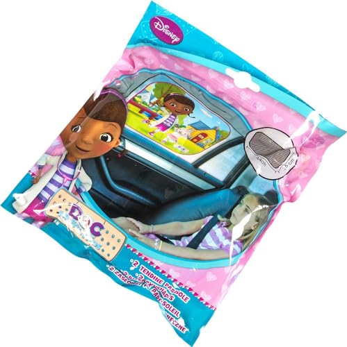 Coppia Tendine Parasole Laterali Auto Dott.Ssa Peluche Universali 44X35Cm Bambine - 4