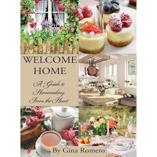 Welcome Home Audiolibro Por Gina Romero arte de portada