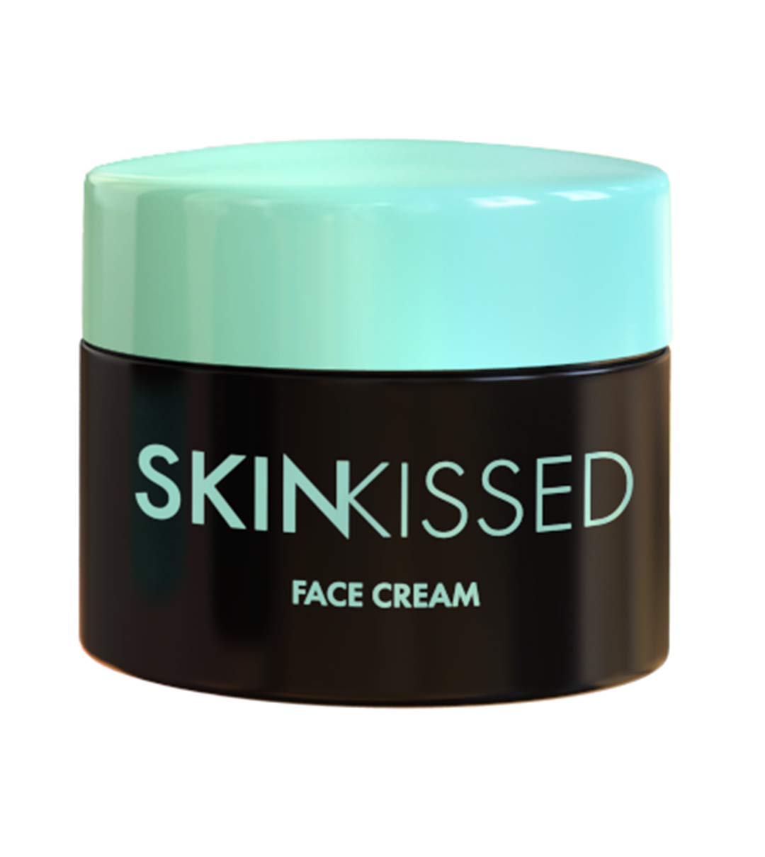 SKINKISSED™ Face & Skin Moisturiser Cream- Natural Vegan Skincare Treatment - Acne Prone & Oily Skin, Pigmentation, Blemis...
