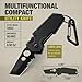 Mini Keychain Knife with Carabiner - 1.3