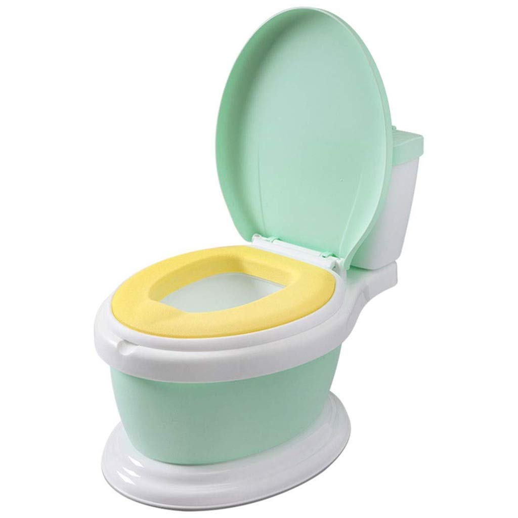 Childrens Simulation Toilet Realistic Potty Training Toilet Looks and Feels Toilet Easy to Empty and Clean