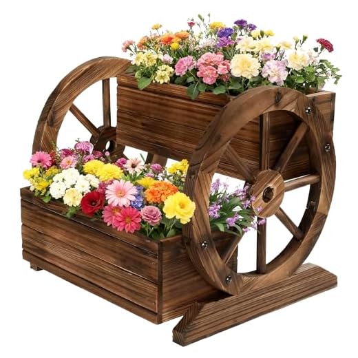 25+ Stunning Walled Garden Ideas to Transform Your Outdoor Space 2 NestNature Wooden Wagon Planter Box,Raised Garden Bed,Decorative Garden Planters with Wheels-Outside Flower Pots for Indoor/Outdoor Décor Plants