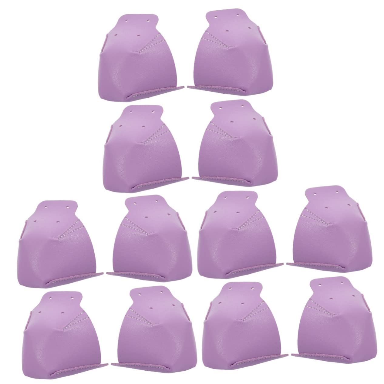 BESPORTBLE Skate-Stiefel Knöchelpolster Zehenschutz Für Rollschuhe Zehenpolster Rollschuh-Zehenschutz Skate-socken Gel-knöchelmanschette Tuff-zehe Beschützer Leder Violett