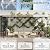 10' x 14' Gazebo for Patio, Large Wall Mounted Gazebos Pergola with Metal Frame, Hard Top Lean to Pergola, Outdoor Patio Lean to Metal Awnings Gazebos for Deck, Porch, Backyard