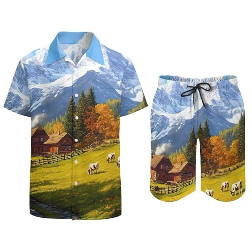 Conjunto de 2 piezas de ropa de playa con botones y corte transpirable 5