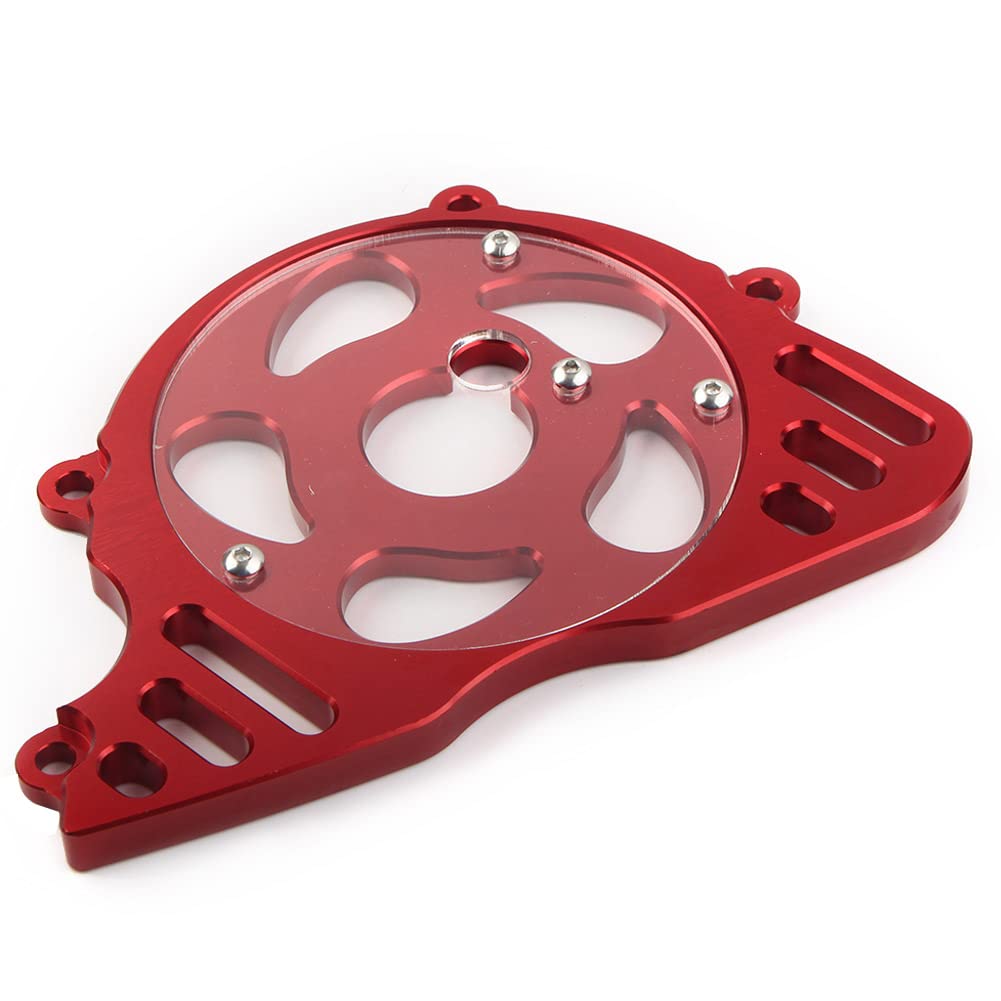GZYF Motorcycle Front Sprocket Guide Chain Guard Guide Protection CNC Aluminum Engine Cover Red for Kawasaki Z1000 2010 2011 2012 2013 2014 2015 2016 2017 2018 2019 2020 2021