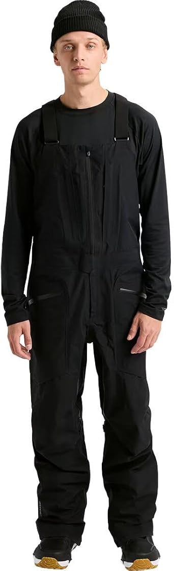 Burton, Freebird GORE-TEX 3L Bib Pant - Men's, True Black, M/Reg