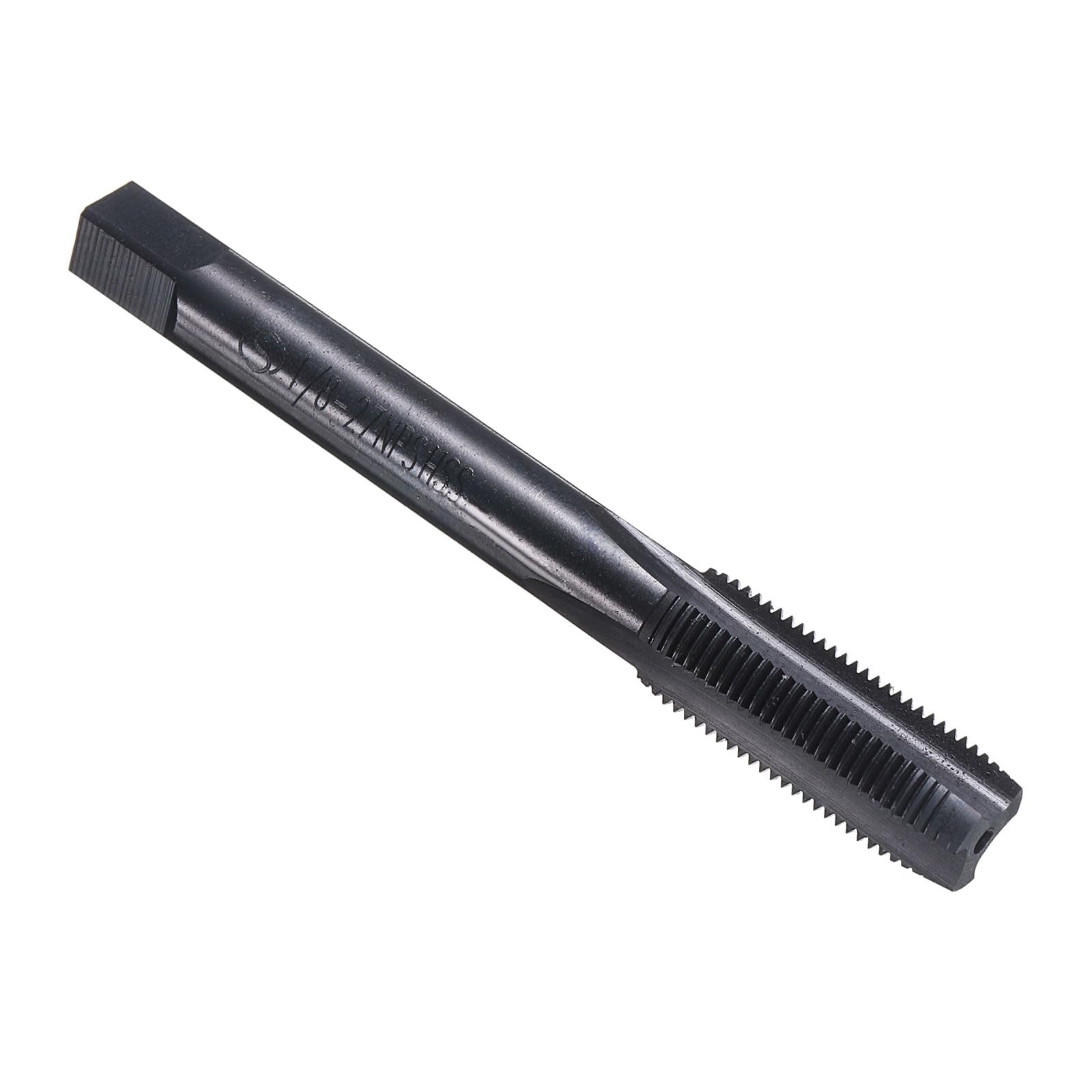 Taraud 1/8-27 NPS HSS 6542 à cannelure droite uxcell pour filetage machine