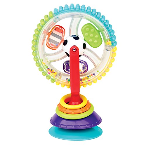 Image of Sassy Wonder Wheel Spinning High Chair Tray Toy, Age 6+ Months