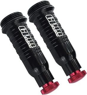 GPM 2Pc Set Upgrades Aluminum 6061-T6 Front L-Shape Emulation Piggy Back Body (Built-in Piston Spring) for Gpm L Shape Front Or Rear Dampers for 1/8 4Wd Sledge Monster Truck (95076-4) Rc Cars