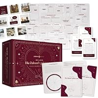 LEBENSKOMPASS® Vision Board Set & Bucket List für Paare ”Unsere Zukunft” - DAS ORIGINAL - Bastelt ein gemeinsames Visionboard für euer Leben - für Partner und Pärchen, Jahrestag Geschenk