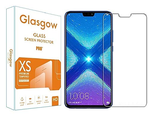 Glasgow Screen Protector for Honor 8X [Tempered Glass Guard] [Gorilla] Easy Installation [Anti FingerPrint] (B082X8DZQH) Amazon Price History, Amazon Price Tracker