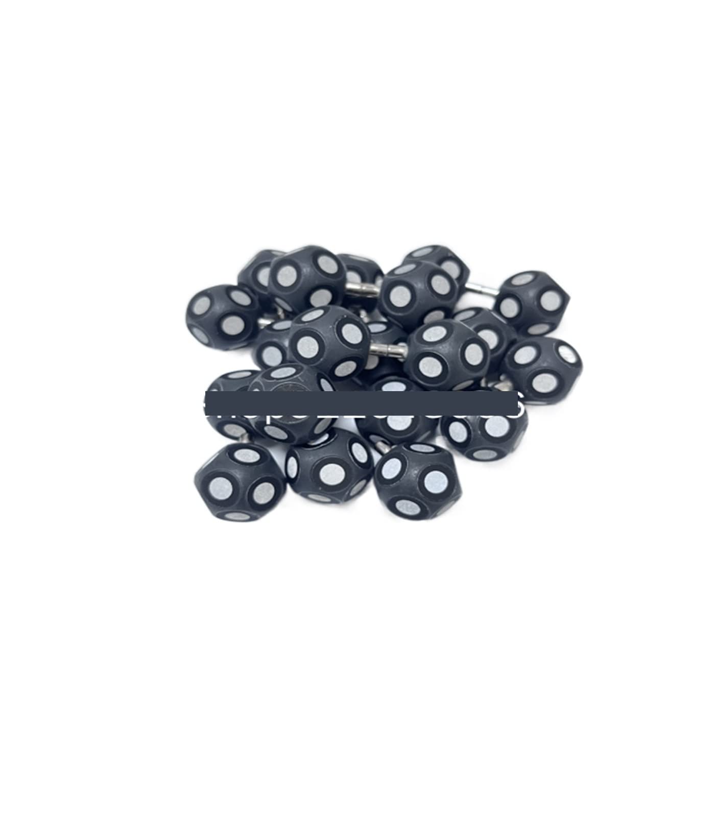 Markery do skanowania 3D, Ręczny skaner 3D Wewnętrzna kula magnetyczna o średnicy 6 mm Odblaskowe logo/znacznik 1000 punktów(1000pcs flat)