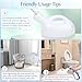 Portable Urinals for Men, OOCOME Men Urinal Bottle Spill Proof Reusable Male Pee Bottle Camping Toilet Thicken Men's Potty 2000 ml 47.2