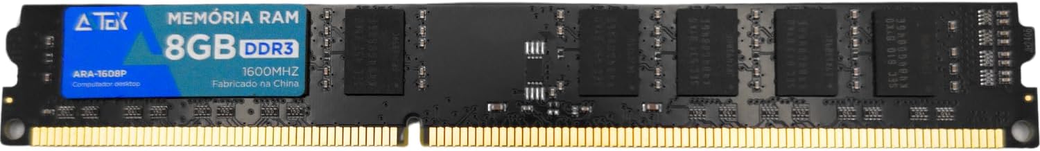 Memória RAM DDR3 8GB 1600MHz: Review Testado por 30 dias para gamers