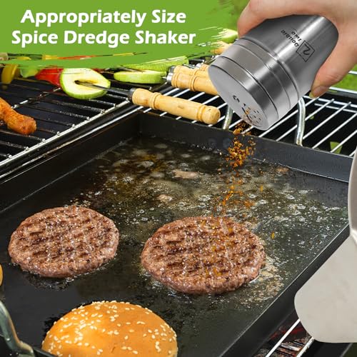 Kit para Hamburguesas con Prensa y Accesorios de Acero miniatura 4