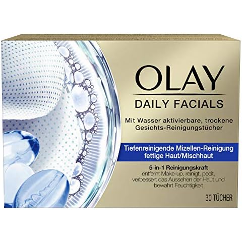 OLAY Daily Facials Reinigungstücher für fettige Haut/Mischhaut Cover