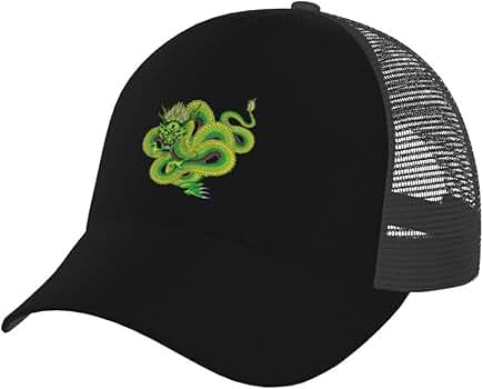 LIFANGMI China Dragon Baseball Cap Women Men Breathable Mesh Back
