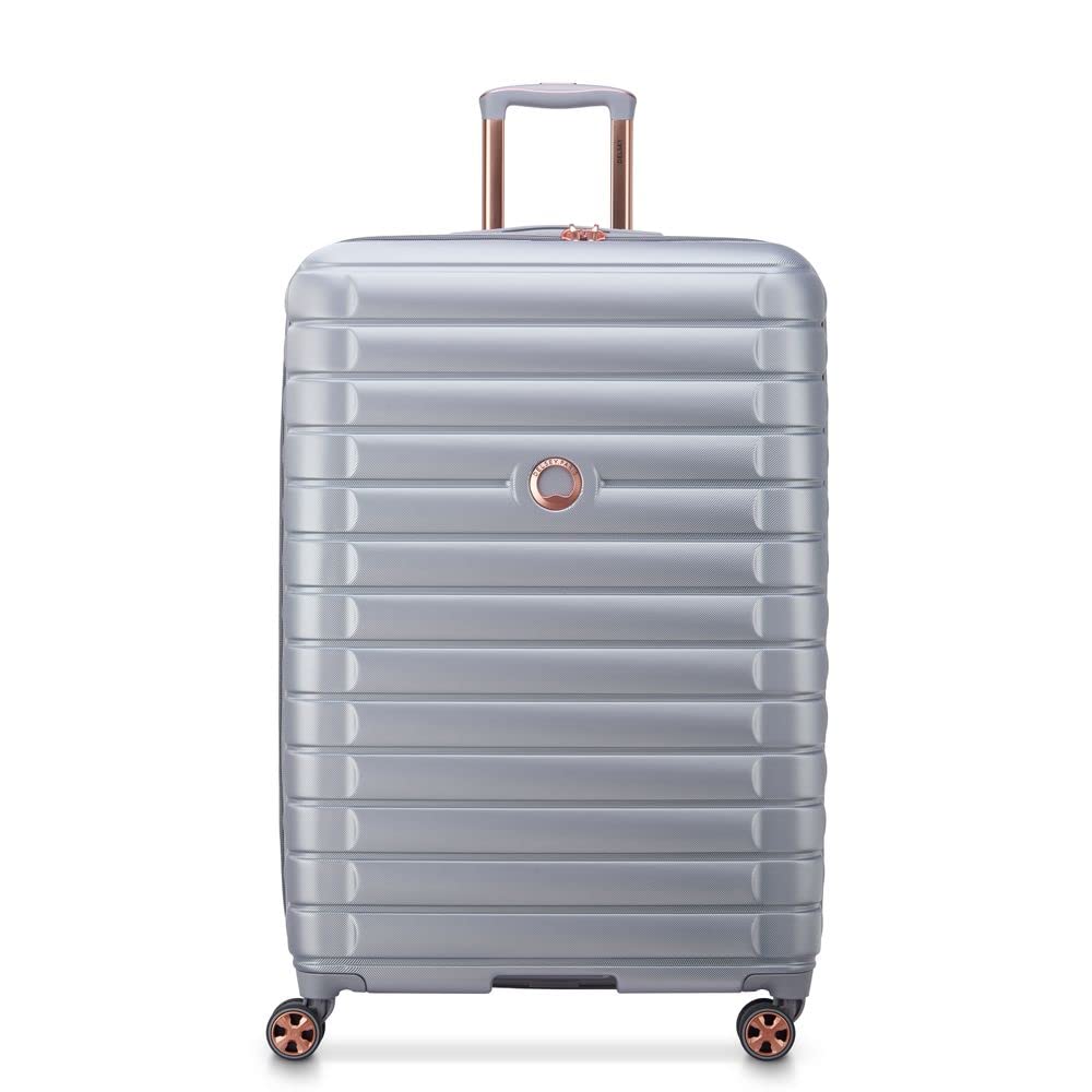 Delsey Helium Shadow 5.0 82cm Hardcase 4 Double Wheel Check-In Luggage Trolley Platinum - 00287883111