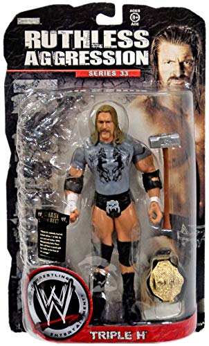 WWE Wrestling Ruthless Aggression Series 33 Action Figure Triple H [Toy]