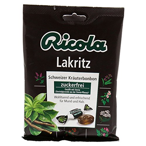 Ricola licorice sugar free, 75g