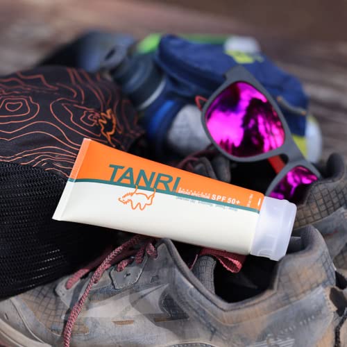 Tanri Sunscreen Spf50 +, Face And Body Sunblock Water And Sweat Proof Great For Sport, Reef Friendly (Octinoxate & Oxybenzone Free), Broad Spectrum Uva/Uvb Protection, 3 Fluid Ounce #TOP5