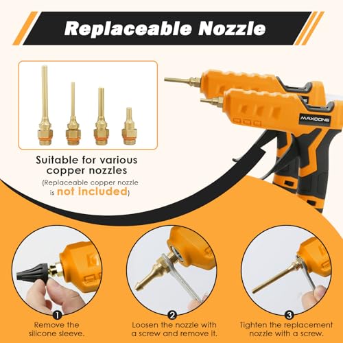 100W Cordless Hot Glue Gun