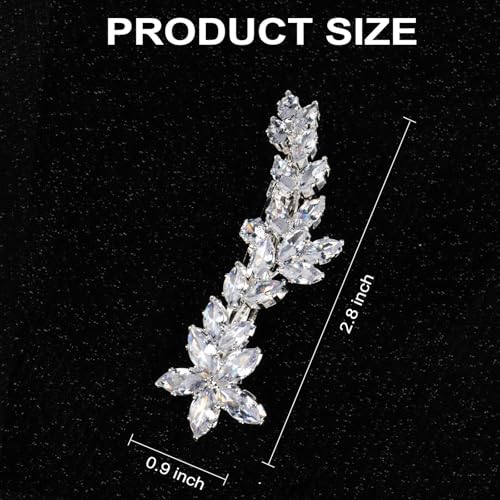 Pinzas para el cabello con cristales ANBALA miniatura 2