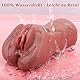 742G 2in1 Realistisch Masturbieren Taschenmuschi Groß Sex Spielzeug , Sexpuppe, Masturbator Vagina Anal Klitoris Erotik Sexspielzeug für Männer solo