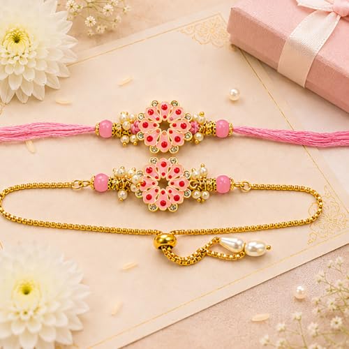 Image of The Purple Tree Designer Bhaiya Bhabhi Rakhis