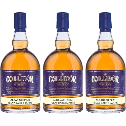 Liebl Coillmór Single Malt Whisky Albanach PEAT Islay Cask 8 Jahre Schwarzwald Deutschland inkl....