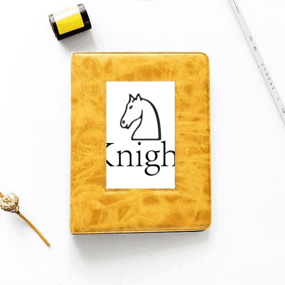 no/no Knight White Word Chess Game Photo Album Family Wedding Picture 4x6