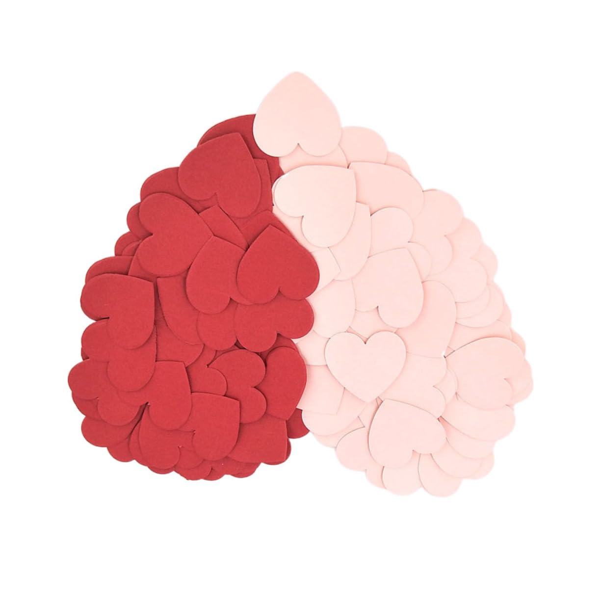 Gadpiparty 3 Set Di Coriandoli A Forma Di Cuore Carini Per Feste Mini Decorazioni Da 3 Cm Rosse Adatte Per Compleanni Matrimoni 400 Pezzi*3