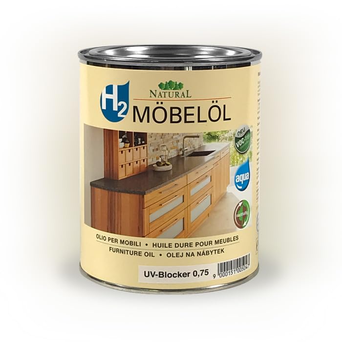 NATURAL H2 Möbelöl Aqua 0,75l