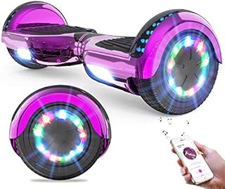 GeekMe Hoverboards for kids 6.5 Inch, Quality hoverboards with Bluetooth Speaker,Beautiful LED Lights,Gift for kids and teenager