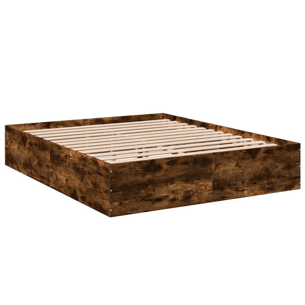 Lit Box Spring avec Matelas Super King 180x200 cm Marron foncé Polyester sommier à Lattes tête de lit réglable 2 Personnes Design Moderne Chambre à Coucher Confort Durable 280 kg