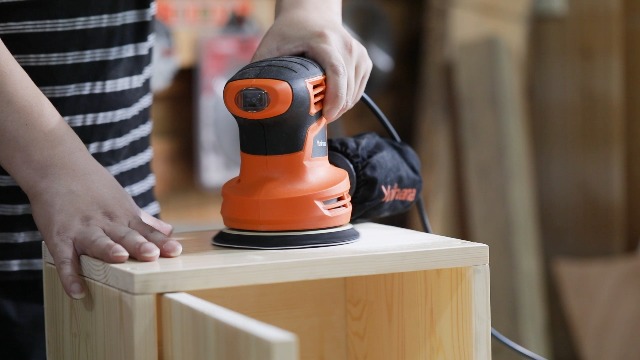 Yunirvana Orbital Sander,2.4Amp 13000 OPM Random-Orbit Sanders 6