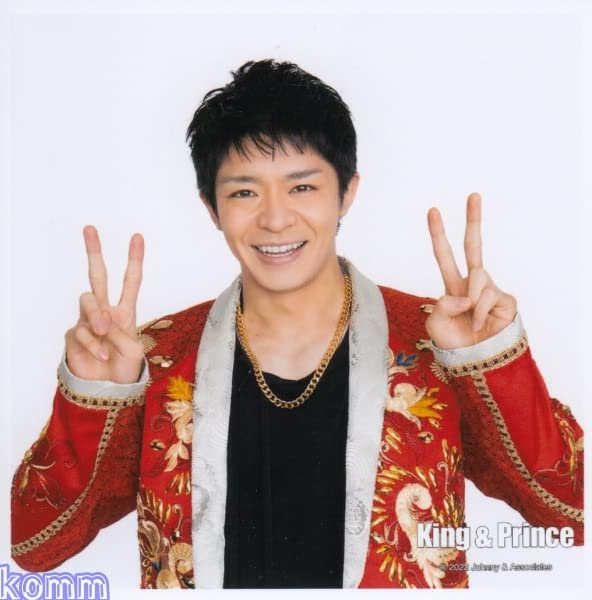 Amazon.co.jp: King & Prince 公式 生 写真 ましかくフォト（岸優太