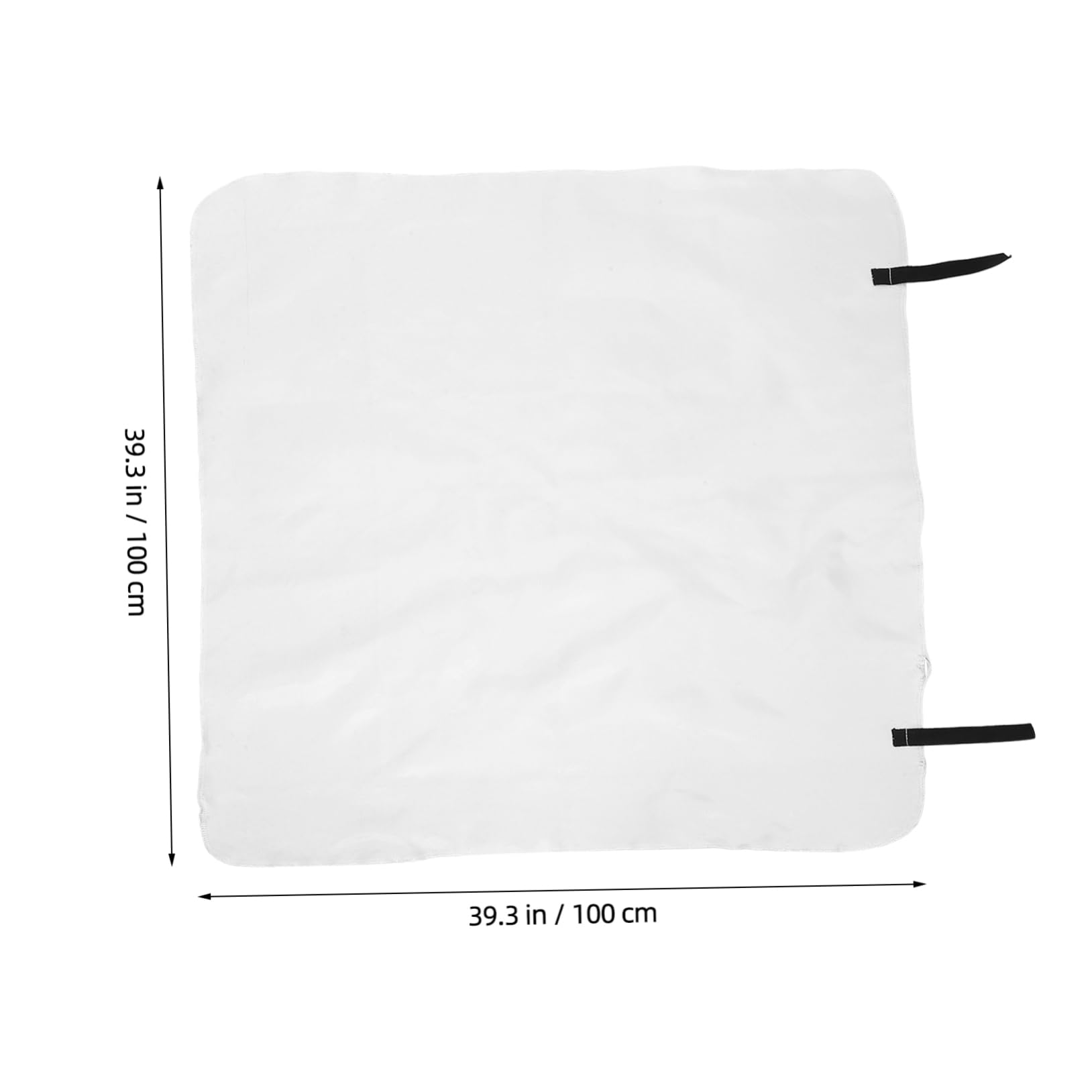 BESPORTBLE 1PC Fire Blanket Durable Heat Insulation Blanket for Emergency Protection Outdoor Kitchen Grill Camping Glass Fibre Red