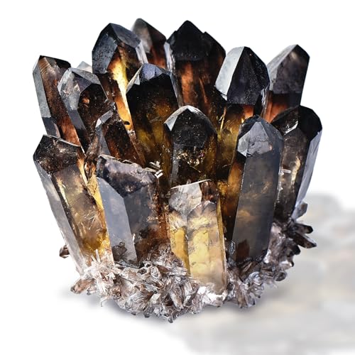 Geodora Smoky Quartz Crystal Cluster...