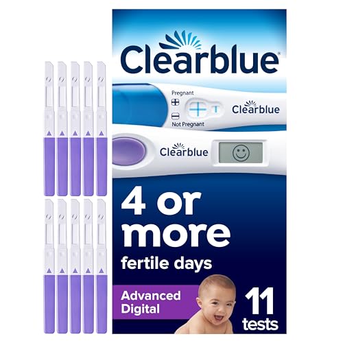 Clearblue Advanced Digital Ovulation Tests & Pregnancy Test Combo 10+1