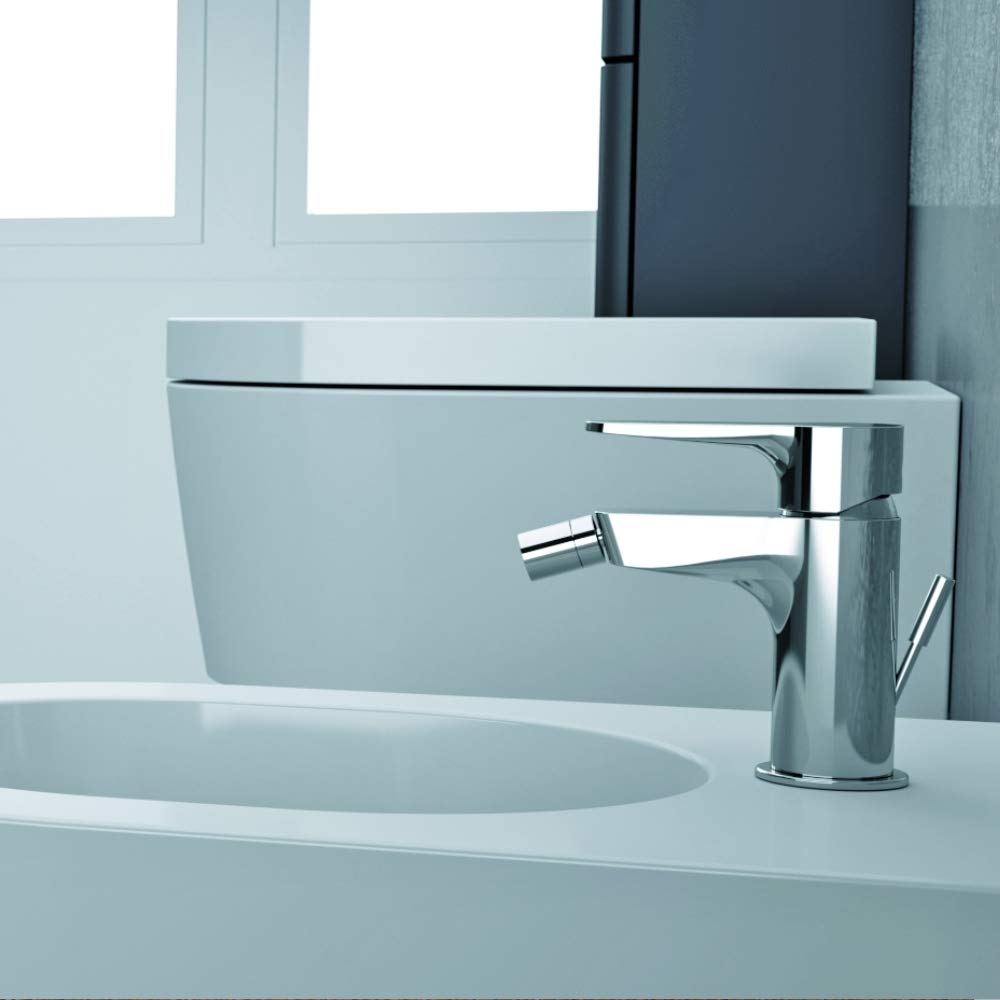 Rubinetto monocomando bidet con scarico - Serie Winner