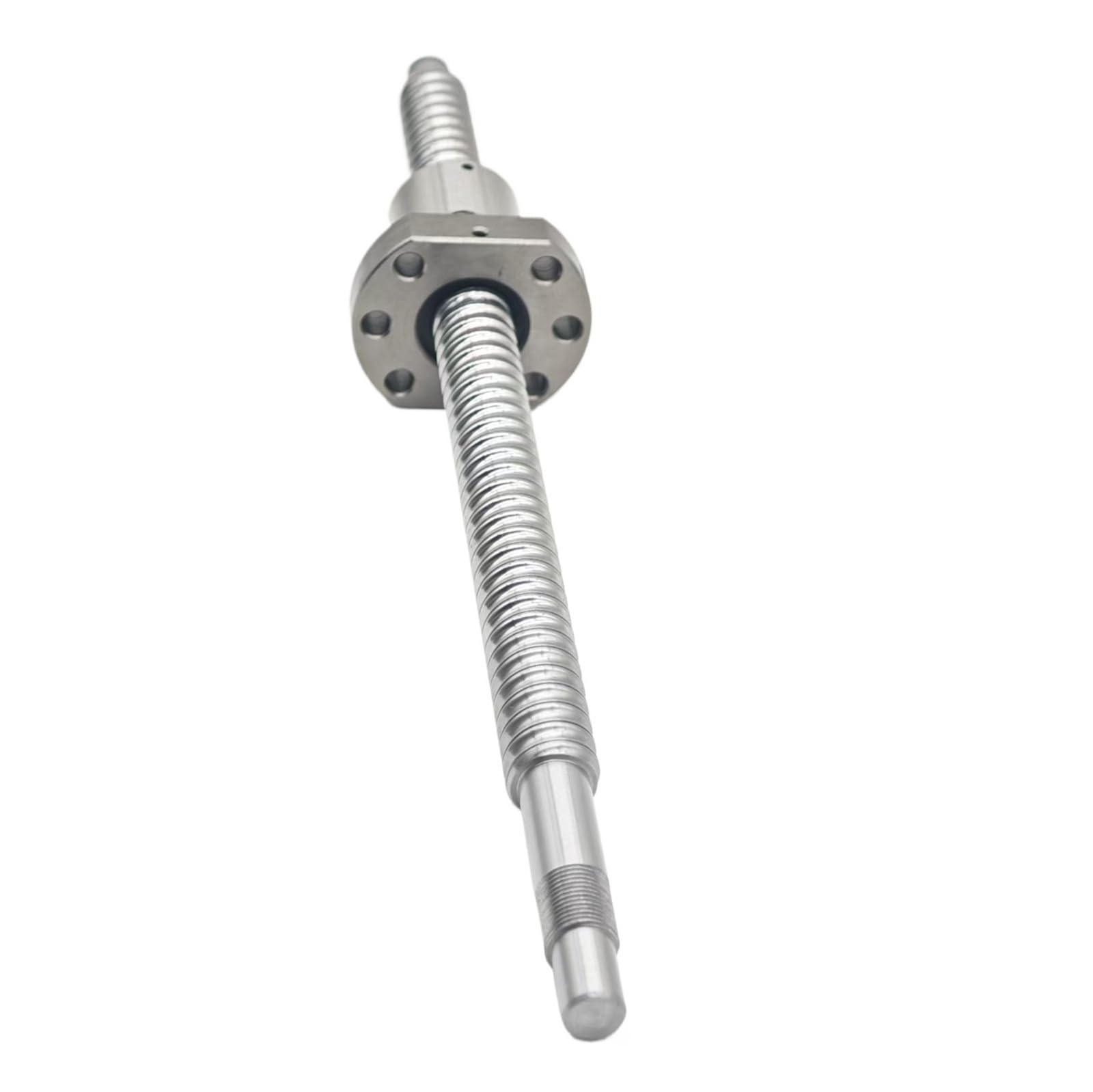 Zestaw śrub kulowych, 16mm 10mm skok C7 walcowane SFU1610 nakrętka kołnierzowa śruba narzędzie podajnik Mech szyna ruchowa 150-500mm(500mm length)